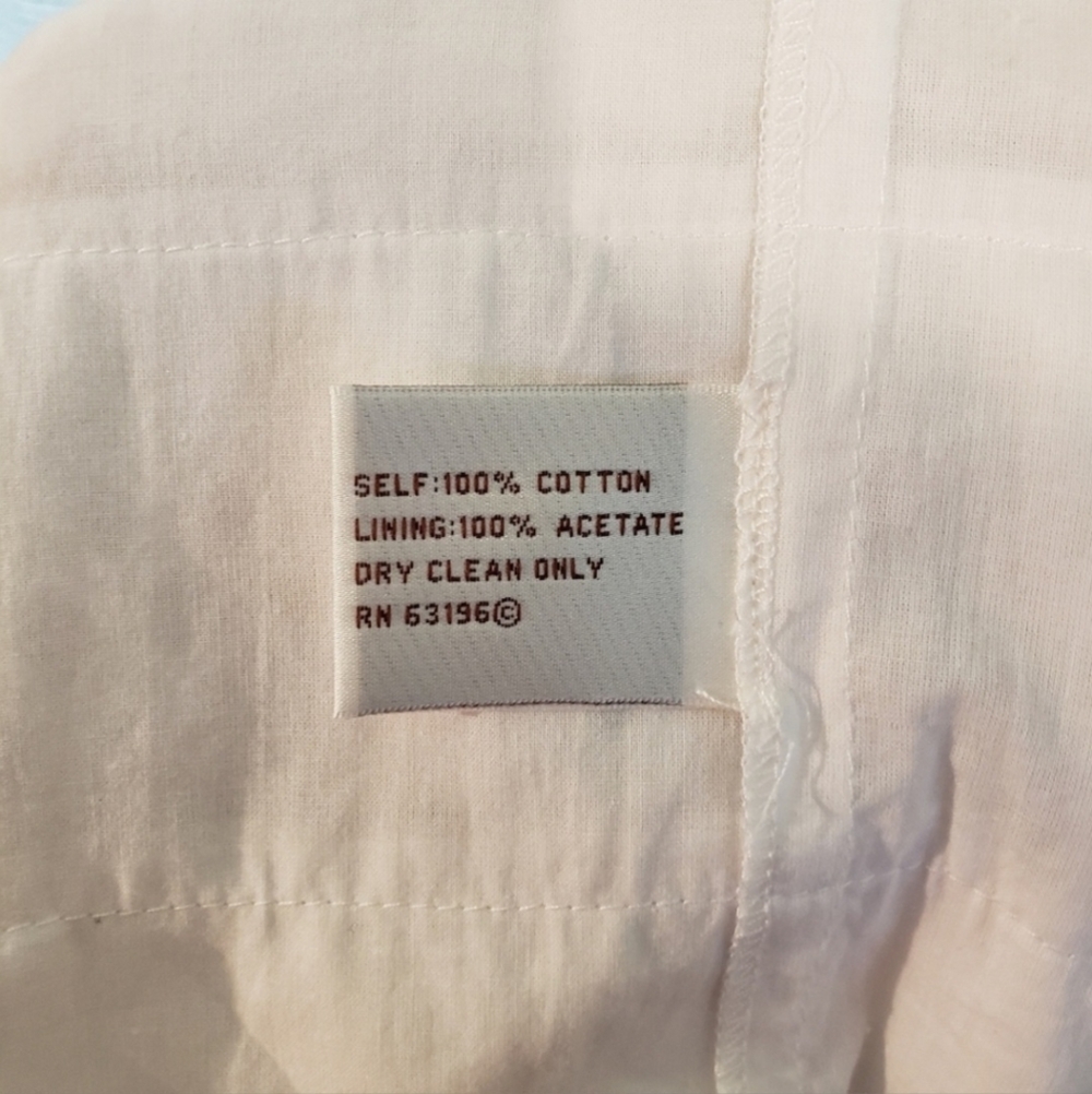 NWT SUZI CHIN for MAGGY BOUTIQUE ~ White Eyelet Dress ~ Sz 8 - Picture 4 of 6